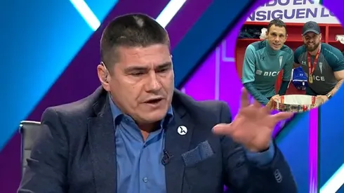 Toby Vega contra Gustavo Poyet y su hijo en la Católica.