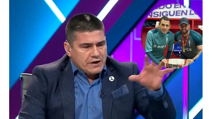 Toby Vega contra Gustavo Poyet y su hijo en la Católica.
