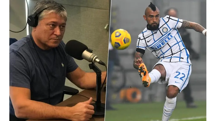 Pato Yáñez quiere que Vidal siga jugando en el Inter.