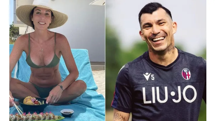 Federica Torti se lució con plato para el Pitbull