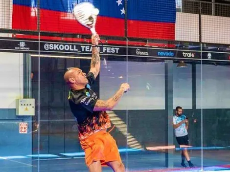 ¡Toma! El ex Colo Colo Renny Vega es número 1 en pádel