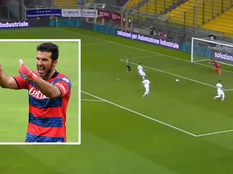 ¡Increíble Tapadón! Con 43 años, Buffon deslumbra con sus reflejos