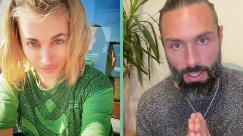 Cata Palacios y Rodolfo Neira.