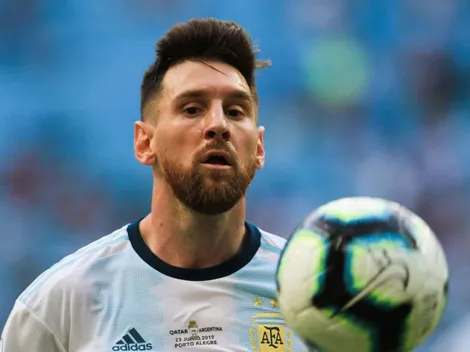Lionel Messi paga cena auspiciada por la AFA