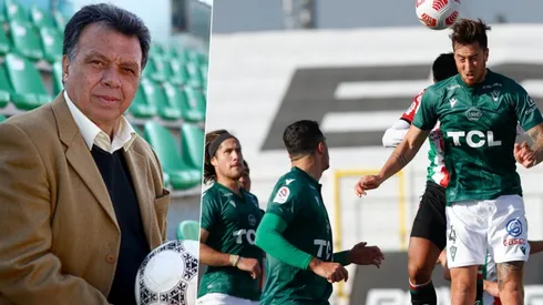 Elías Figueroa motiva a los jugadores de Santiago Wanderers.
