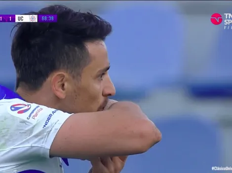 Fernando Zampedri empata para la UC en el clásico universitario