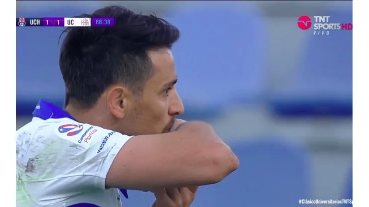 El argentino empató el clásico universitario.