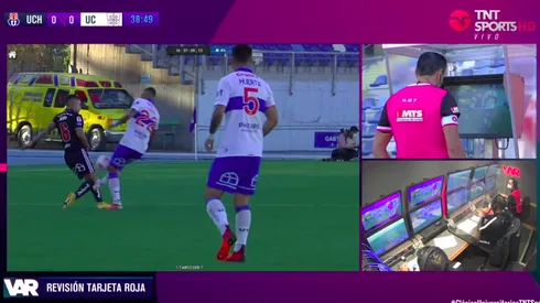 La jugada del VAR que tuvo que revisar Tobar.