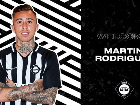 Martín Rodríguez es presentado en Altay Spor