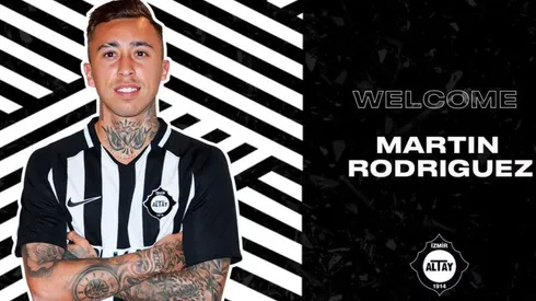 Rodríguez ya viste los colores del Altay Spor
