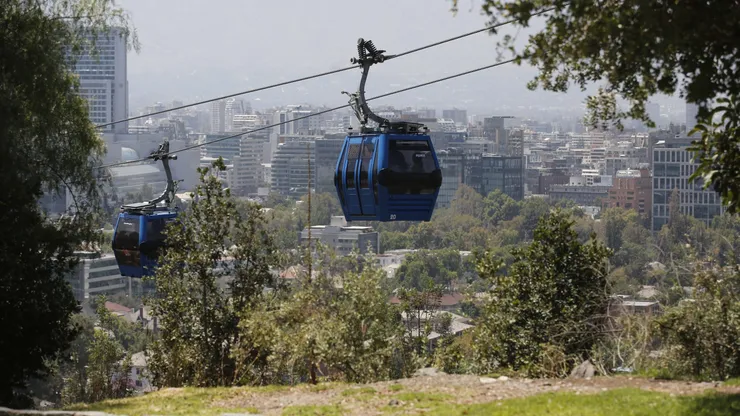 El teleférico Pío Nono es uno de los panoramas imperdibles del Parquemet.