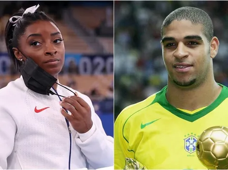 Adriano defiende a Simone Biles y empatiza con la gimnasta