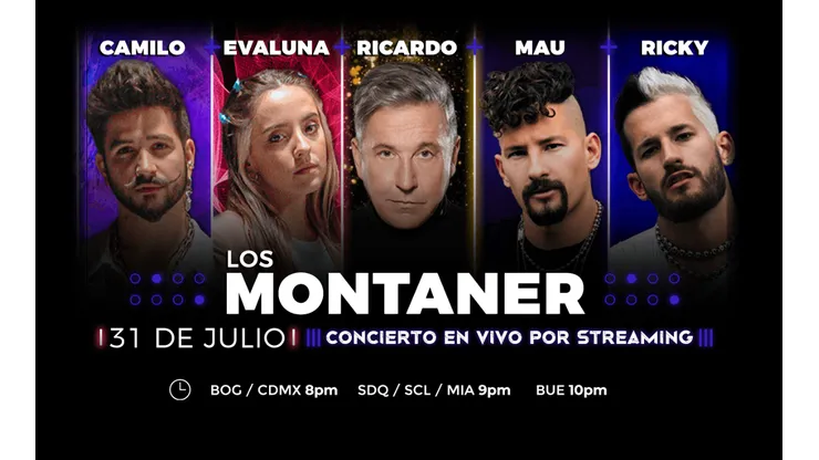 La familia Montaner tendrá un show exclusivo este sábado.