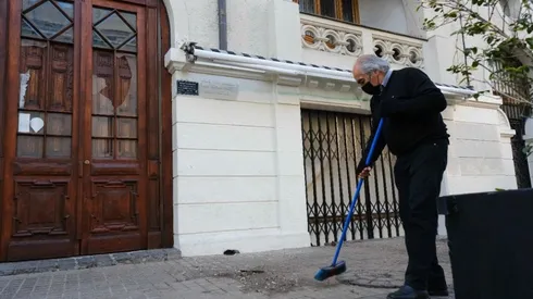 Este viernes 30 de julio el Barrio Lastarria fue vandalizado tras protestas en Plaza Italia