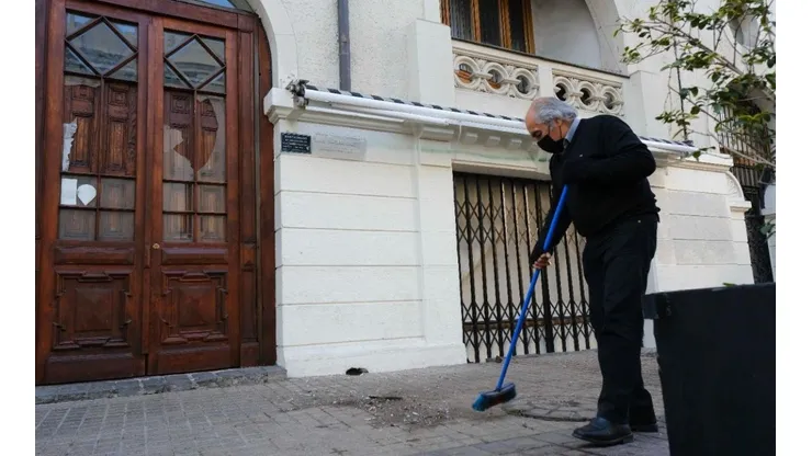 Este viernes 30 de julio el Barrio Lastarria fue vandalizado tras protestas en Plaza Italia