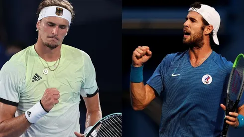 Zverev y Khachanov buscan la medalla de oro en los Juegos Olímpicos de Tokio.