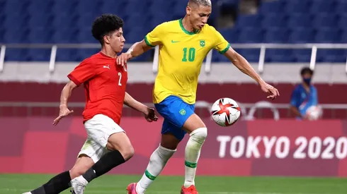 Richarlison y Brasil a semifinales de los Juegos Olímpicos.