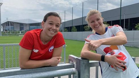 Christiane Endler ya se reporta a las prácticas del Olympique de Lyon.