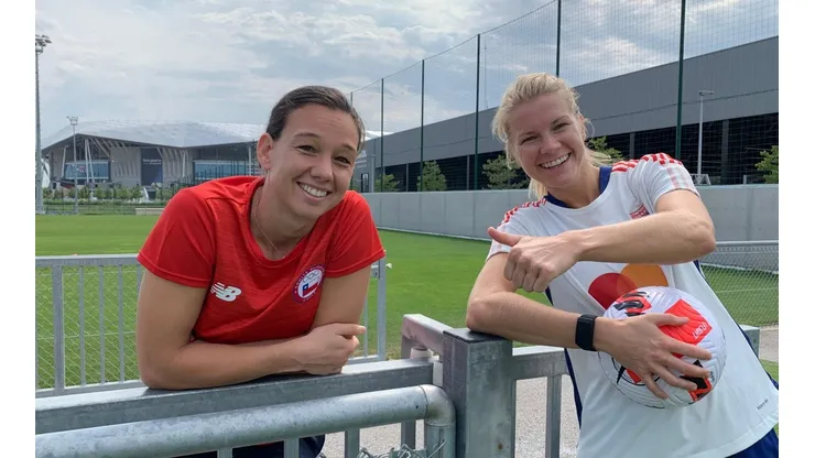 Christiane Endler ya se reporta a las prácticas del Olympique de Lyon.