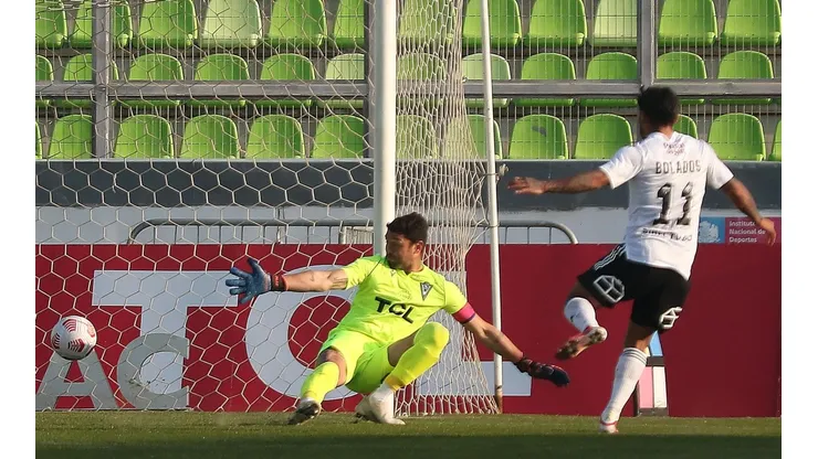 Marcos Bolados marcó doblete ante Santiago Wanderers.