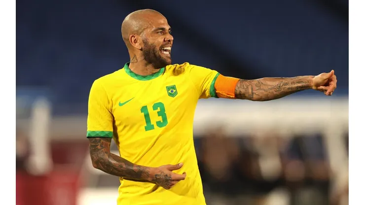 A su gran palmarés, Dani Alves quiere agregar la medalla dorada.