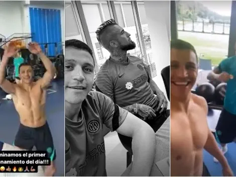 Alexis está como quiere: baile y pasos prohibidos con Vidal