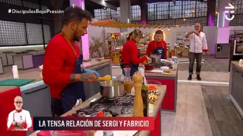 Fabricio y Sergi protagonizan tenso cruce en El Discípulo del Chef