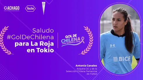 Antonia Canales fue la jugadora de Universidad Católica que recibió la nominación para viajar a Tokio junto a la Roja Femenina.