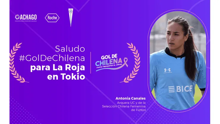 Antonia Canales fue la jugadora de Universidad Católica que recibió la nominación para viajar a Tokio junto a la Roja Femenina.