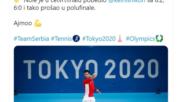 Djokovic opinó sobre el retiro de Simone Biles