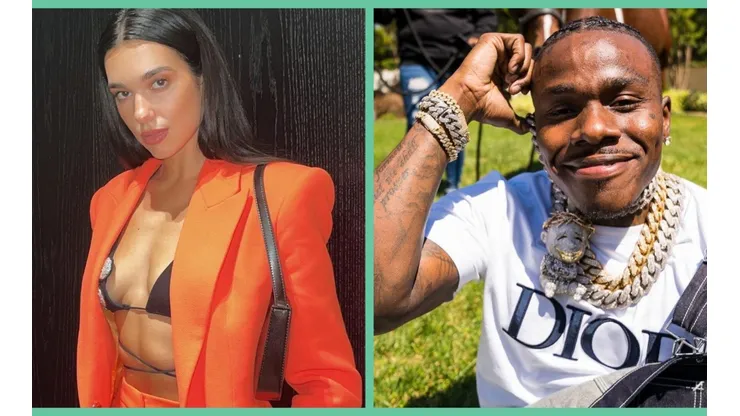 Dua Lipa y DaBaby, los artistas que colaboraron en el hit Levitating.