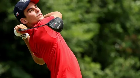 Niemann entrenando en la cancha de Tokio