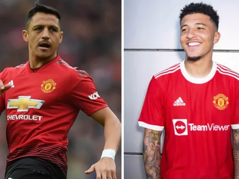 Sancho por Sánchez: reemplazado en cántico del Man Utd
