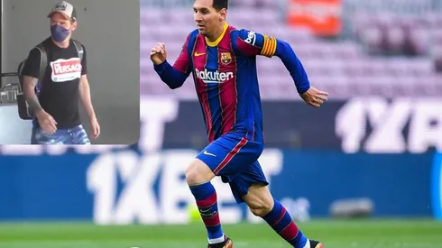 Lionel Messi estará unas horas en Barcelona antes de viajar nuevamente.