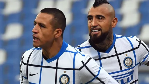 Alexis Sánchez y Arturo Vidal se coronaron campeones de Italia con el Inter de Milán en la última temporada