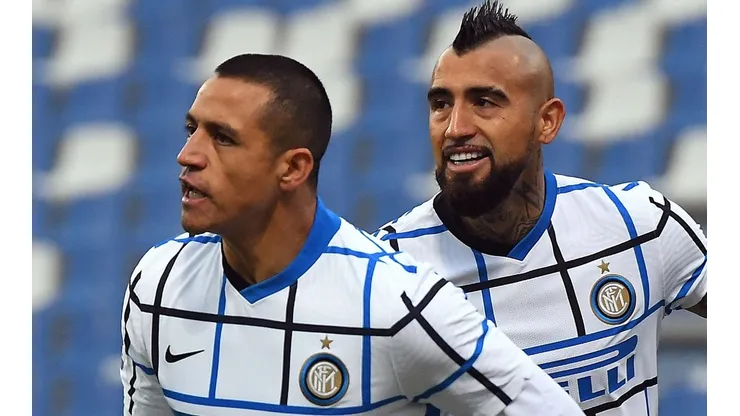 Alexis Sánchez y Arturo Vidal se coronaron campeones de Italia con el Inter de Milán en la última temporada
