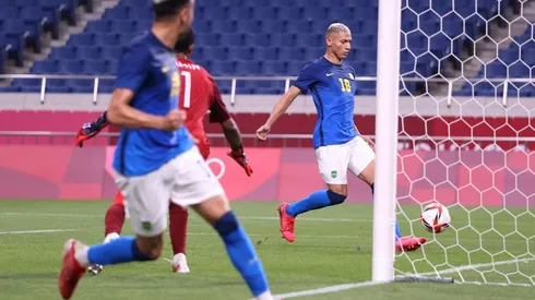 Richarlison anotó un doblete para el triunfo de Brasil ante Arabia Saudita