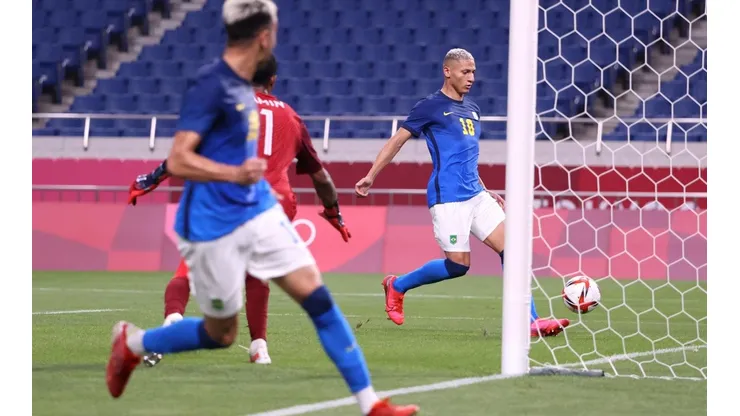 Richarlison anotó un doblete para el triunfo de Brasil ante Arabia Saudita