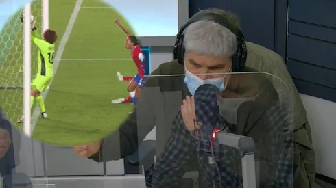 Guarello cree que fue gol de Chile, pero le falta la imagen clara.