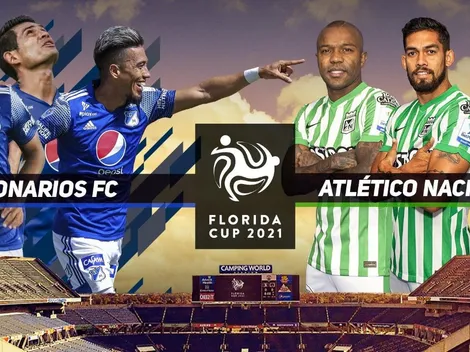 ¿Cuándo y a qué hora juega Millonarios vs Atlético Nacional?