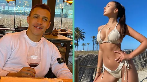 Alexis Sánchez y Katerina Safanova.