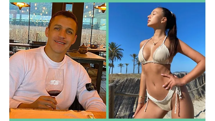 Alexis Sánchez y Katerina Safanova.