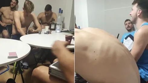 Doncic y sus compañeros en en la Villa Olímpica