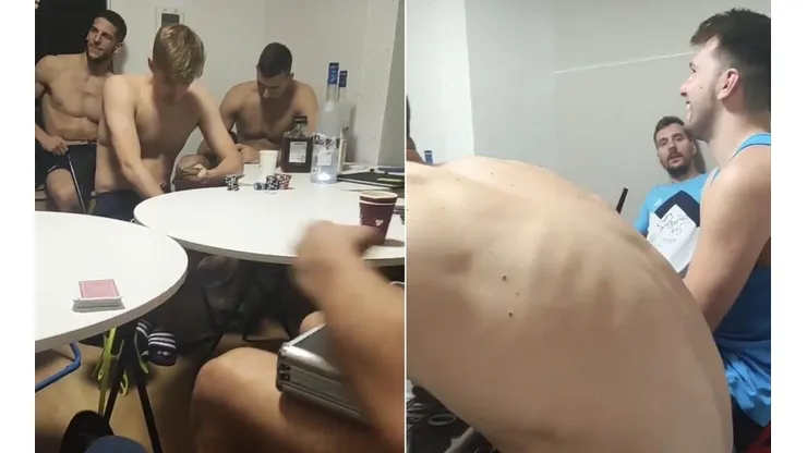 Doncic y sus compañeros en en la Villa Olímpica