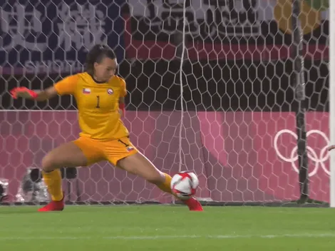 ¡Silencio! Tiane Endler y un tapadón contra las japonesas