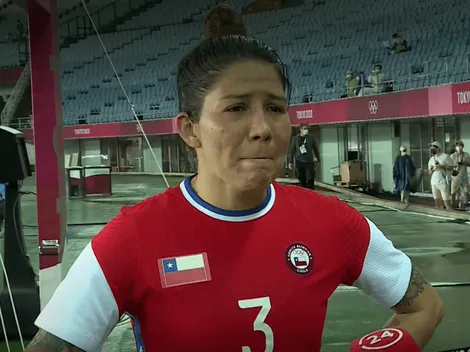 Emotivas palabras y llanto de la Jefa tras la eliminación de Chile