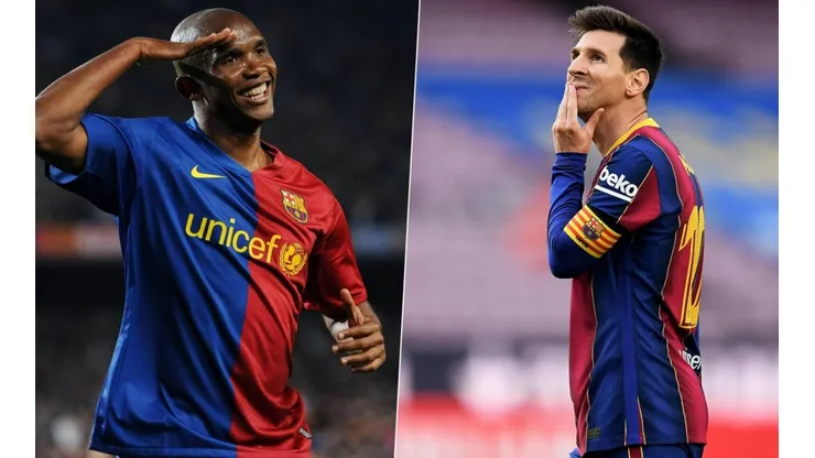 Eto'o y su polémica frase sobre Messi.