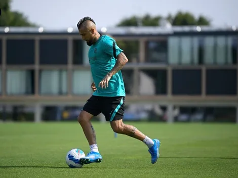 El mensaje de Arturo Vidal en su regreso a los entrenamientos en Inter de Milán