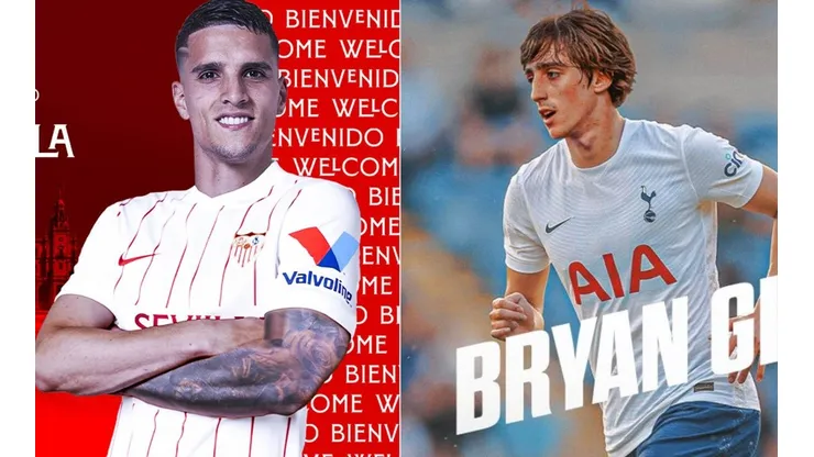 Erik Lamela y Bryan Gil cambiaron de equipo