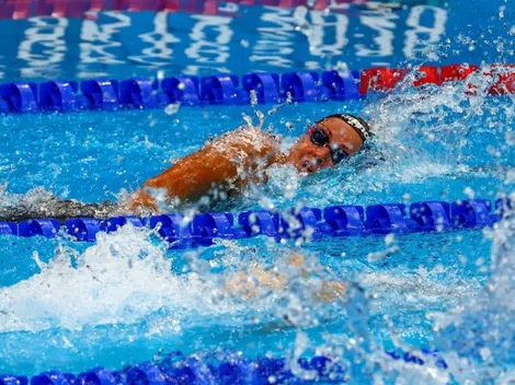 Kristel Köbrich fue sexta en los 1.500 metros libres